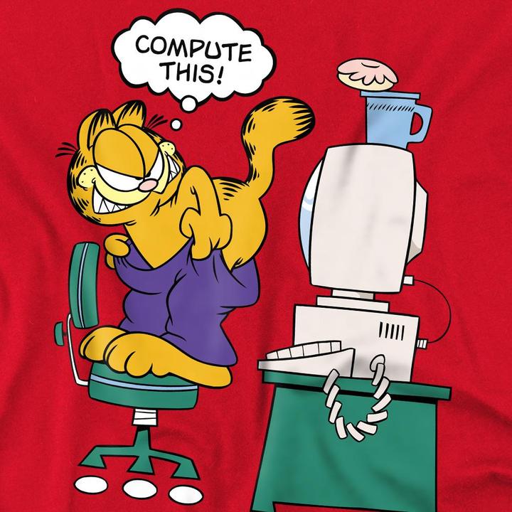 Image du produit Garfield - T-shirt COMPUTE THIS - Homme (4XL)