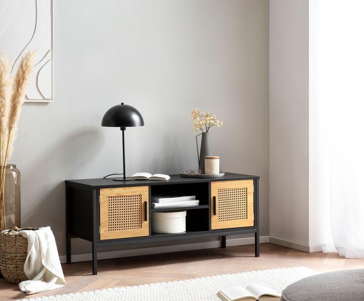Actual product image FineBuy Lowboard FB100070 MDF black