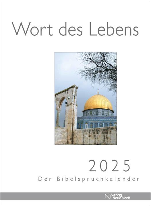 Wort des Lebens 2025 - Der Bibelspruchkalender (Harter Einband, Deutsch)