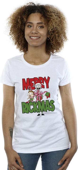 Immagine prodotto Rick And Morty Merry Rickmas Maglietta Donna (XL)