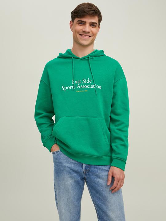 Immagine prodotto Jack & Jones Felpa con cappuccio con stampa sportiva (M)