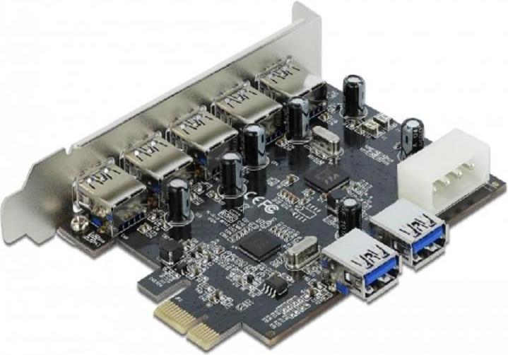 Actual product image Delock PCI Express card