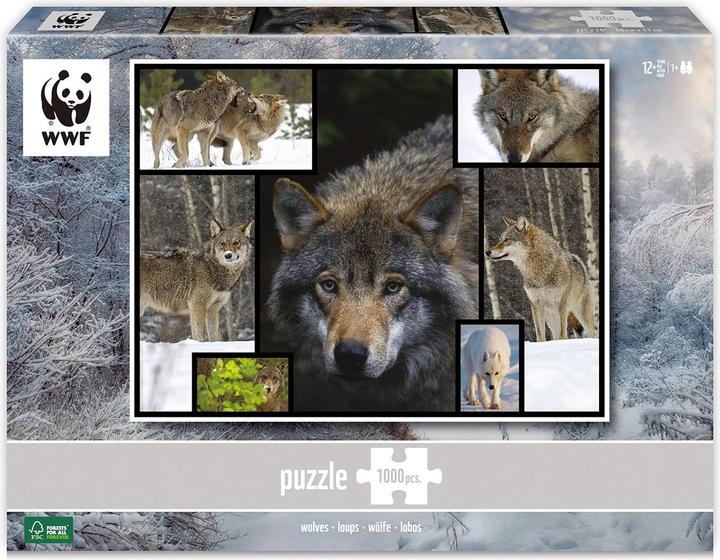 WWF 1000-Puzzle Loup (1000 pièces)