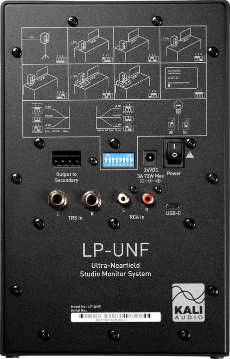 Image du produit Kali Audio LP-UNF (Actif, Couples, 1x 80 W)