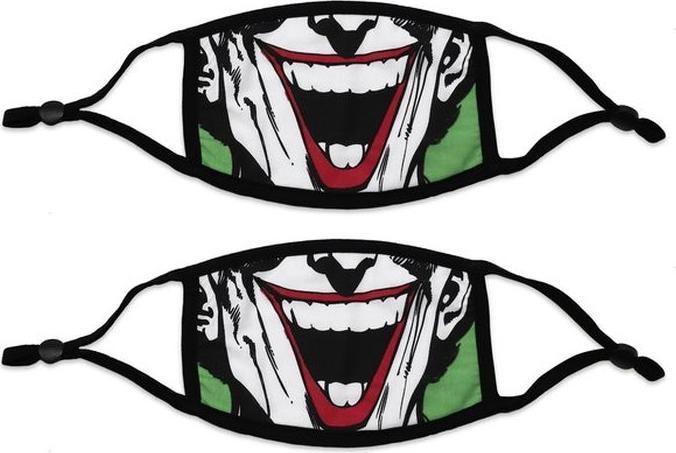 Image du produit Pyramid DC Comics: Masque protection Joker Face (2 pièces) (2 x)