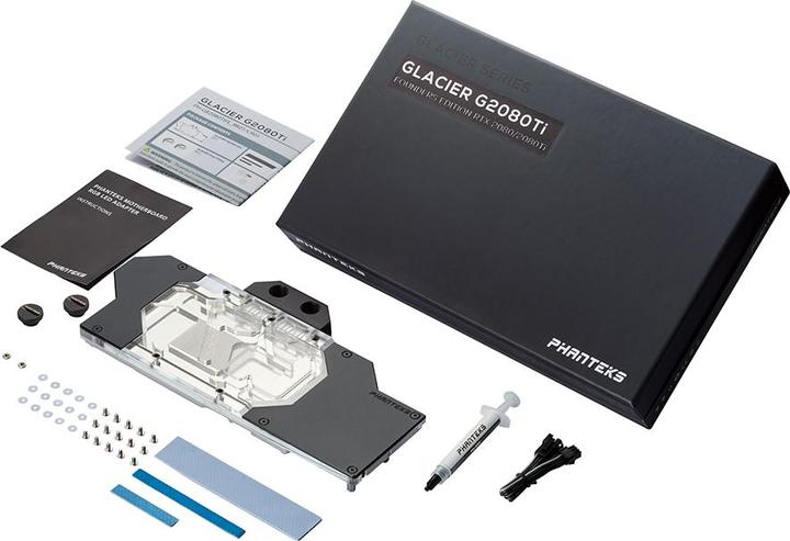 Immagine prodotto Phanteks Glacier G2080Ti Founders Edition Full Water Block RGB - Nero