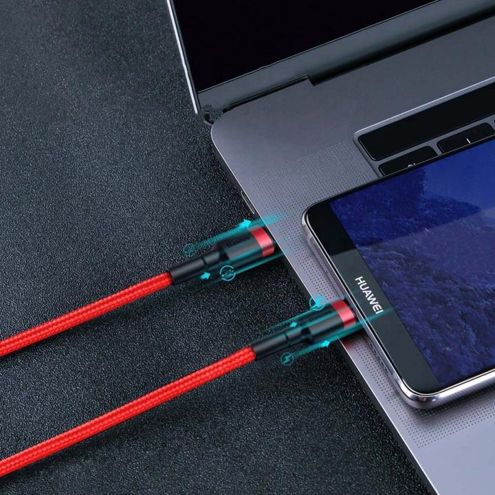 Actual product image Baseus Cafule Series Fast Charge (2 m, USB 2.0)