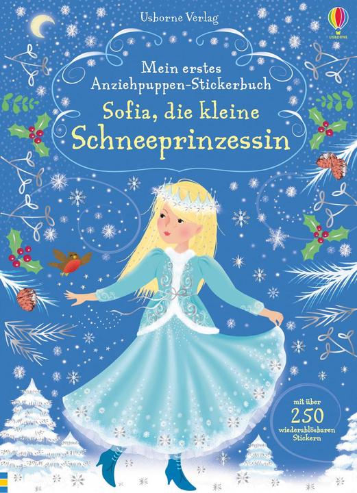 Immagine prodotto Il mio primo libro di adesivi per bambole da vestire: Sofia, la piccola principessa delle nevi