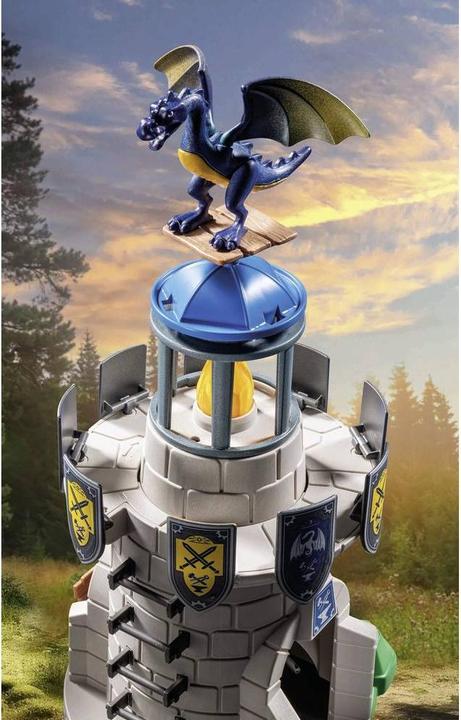 Image du produit Playmobil Tour du chevalier avec forgeron et dragon (71483, Playmobil Novelmore)