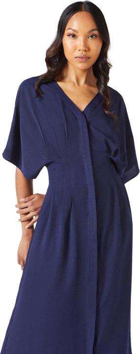Image du produit Principles Womens/Ladies Crepe Pleat Waist Midi Dress (robe midi en crêpe plissée à la taille) (36 D)
