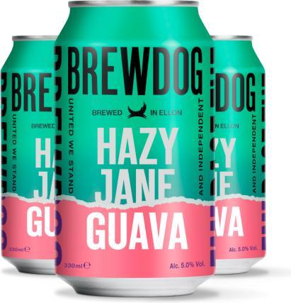 Immagine prodotto BrewDog Hazy Jane Guava (4 x 33 cl)