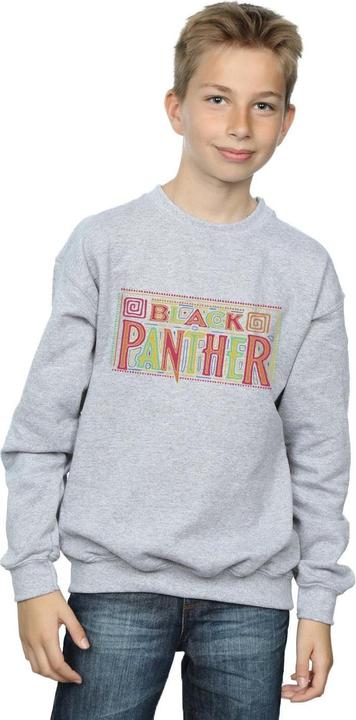 Image du produit - Sweat BLACK PANTHER TRIBAL LOGO - Garçon (116)