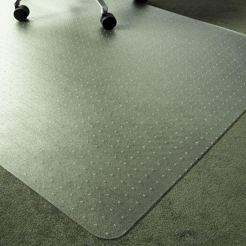Actual product image Office Depot Chair pad Eco Polymer 1200 mm x 900 mm Transparent carpet (120 x 90 cm)