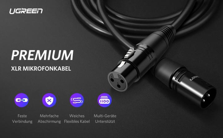 Produktbild Ugreen Xlr — Xlr (2 m, XLR)