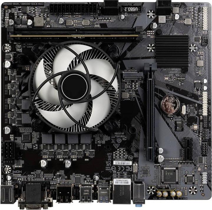 Produktbild Renkforce PC Tuning-Kit Intel® Core™ i3 i3-14100 4.7 GHz 16 GB DDR5-RAM 1 TB M.2 (Intel H610, mATX)