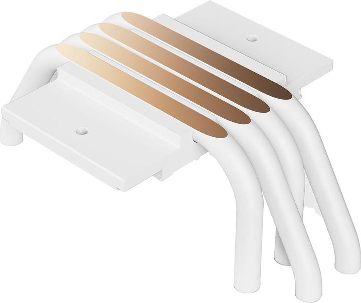 Actual product image NZXT T120 Aircooler RGB 120mm, white (159 mm)