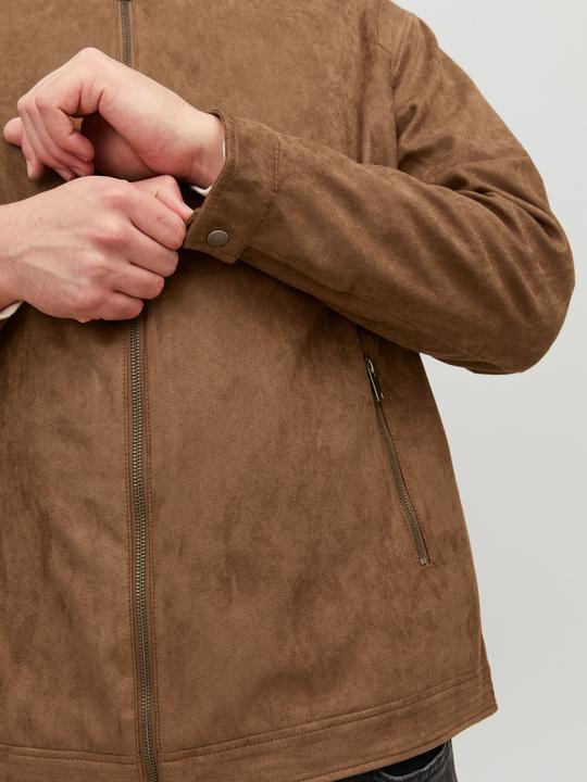 Actual product image Jack & Jones Faux Leather Plus Size Jacket (5XL)