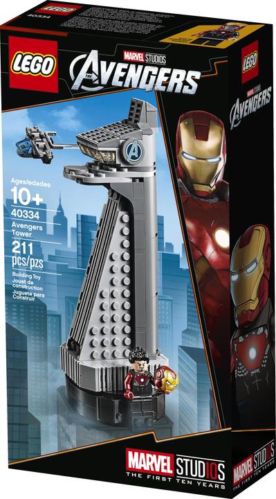 Actual product image LEGO Marvel Avengers toren - 40334 (40334, LEGO Marvel)
