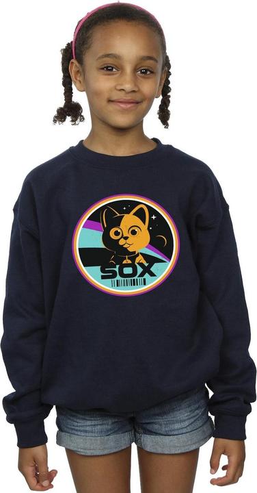 Actual product image Disney Girls Lightyear Sox Circle Sweatshirt (116)