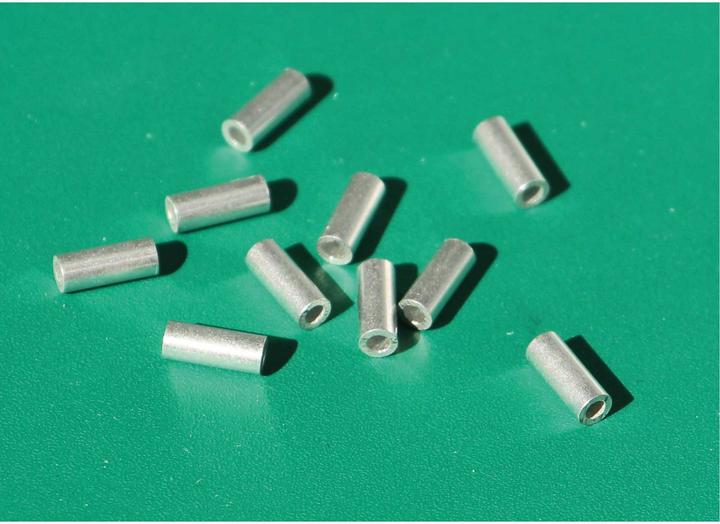 Immagine prodotto Simprop Manicotti a crimpare 2x8mm per cavi d'acciaio 10pz.