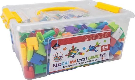 Immagine prodotto Askato Blocchi da costruzione per piccoli geni - Blocchi da costruzione 498 elementi