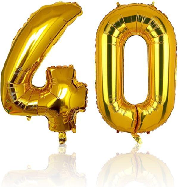 Immagine prodotto Hermex 40 Palloncino in foil Palloncino festa di compleanno Palloncino numero Palloncino palloncino