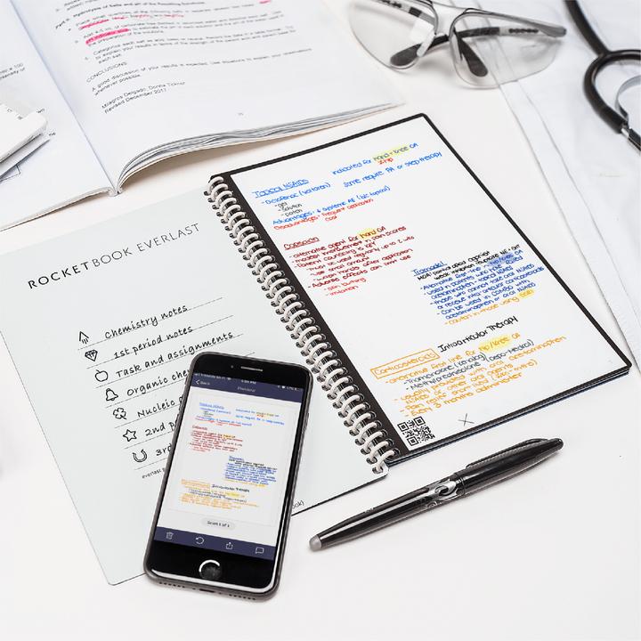 Actual product image Rocketbook Core Smart notebook (A5, Dotted, Hardcover)