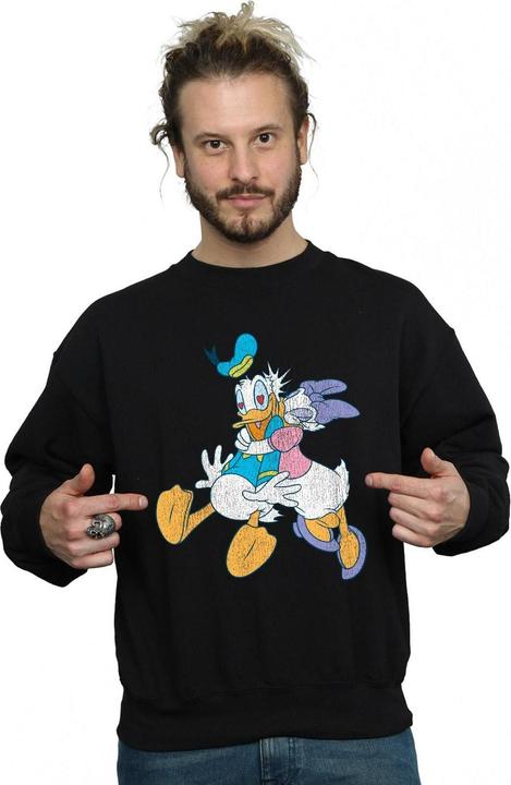Produktbild Disney Donald And Daisy Duck Kiss Sweatshirt (L)