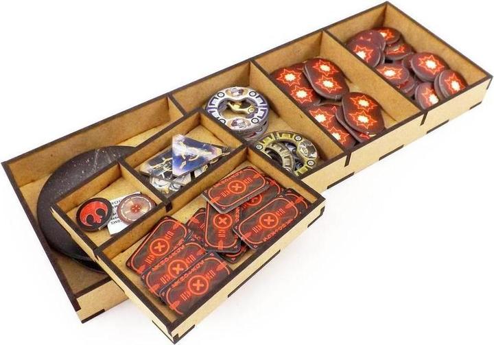 Produktbild Feldherr REBL - Brettspiel Organizer für Star Wars: Rebellion und Erweiterung Aufstieg des Imper