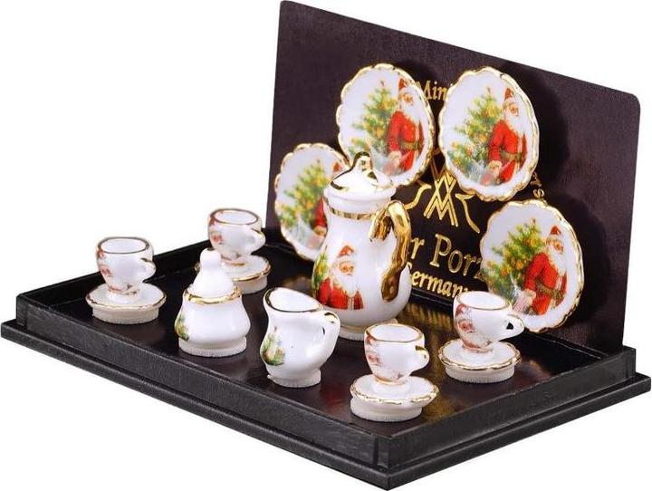 Image du produit Reutter 001.334/6 - Set de café "Noël", miniature (8 x 5 x 5 cm)
