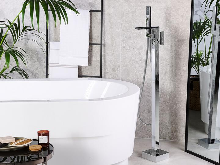 Immagine prodotto Beliani Miscelatore per vasca freestanding in ottone argento BOYOMA