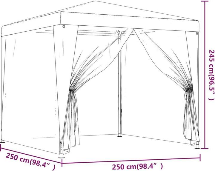 Produktbild VidaXL Desirae (250 cm, 250 cm)