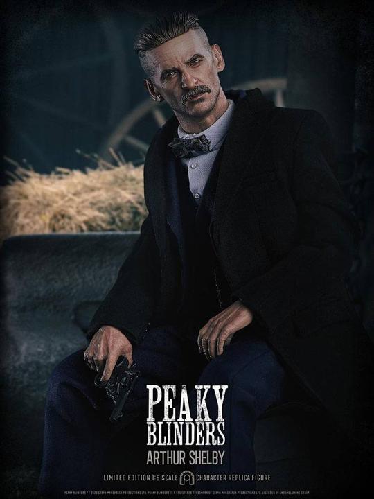 Actual product image Big Chief Studios Peaky Blinders Action Figure 1/6 Arthur Shelby Limited Edition 30 cm