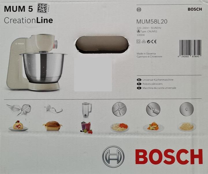 Actual product image Bosch Hausgeräte Serie 4 MUM58L20 (1000 W)