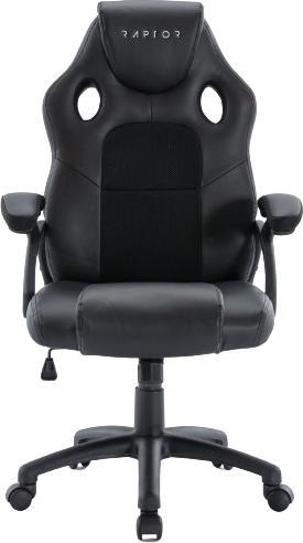 Actual product image Raptor Gaming Chair GS-40 PU + fabric /black