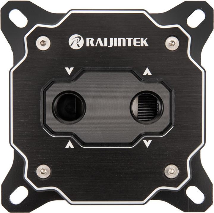 Actual product image Raijintek FORKIS ELITE RBW CPU Water Cooler - Nickel + POM