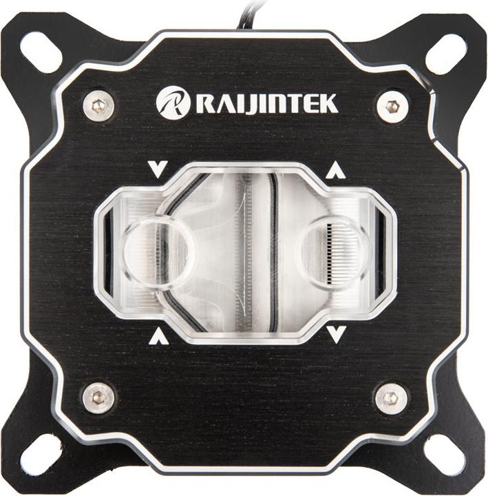 Productafbeelding Raijintek FORKIS PRO RBW CPU Waterkoeler - Nikkel + Acryl