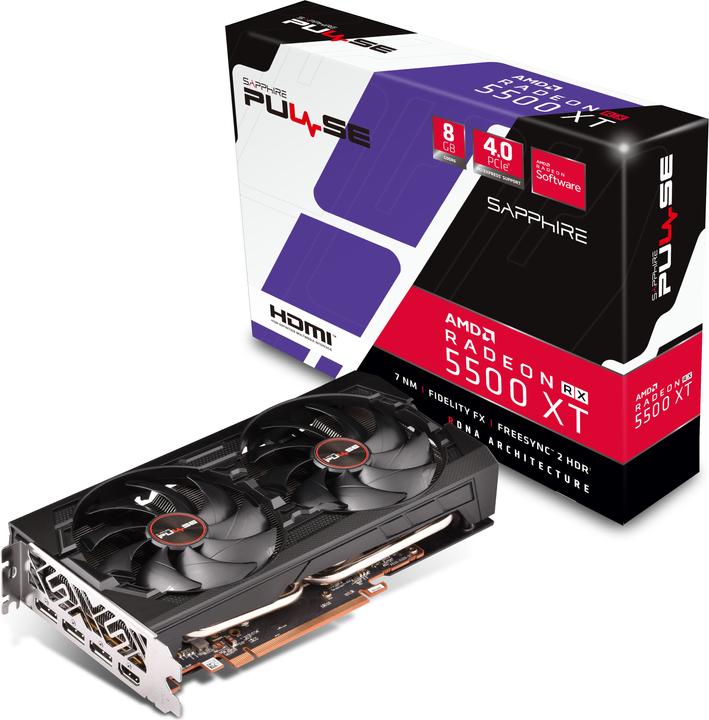 Produktbild Sapphire Pulse Radeon RX 5500 XT SF (4 GB)