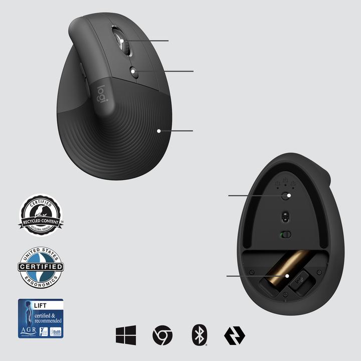 Actual product image Logitech Lift for Business (Wireless)