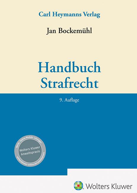 Produktbild Heymanns Handbuch Strafrecht (Deutsch, Jan Bockemühl, 2024)