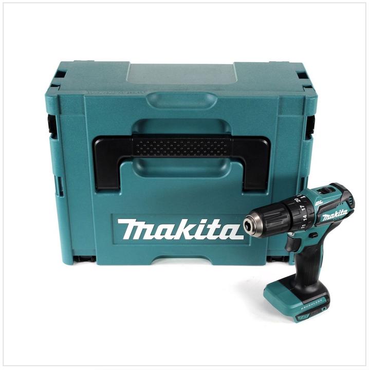 Produktbild Makita DHP 483 ZJ Akku Schlagbohrschrauber 18V 40Nm Solo im Makpac (Akkubetrieb)