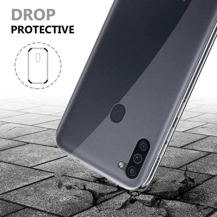 Productafbeelding Cadorabo TPU 360 graden hoesje (Samsung Galaxy M11, Samsung Galaxy A11)
