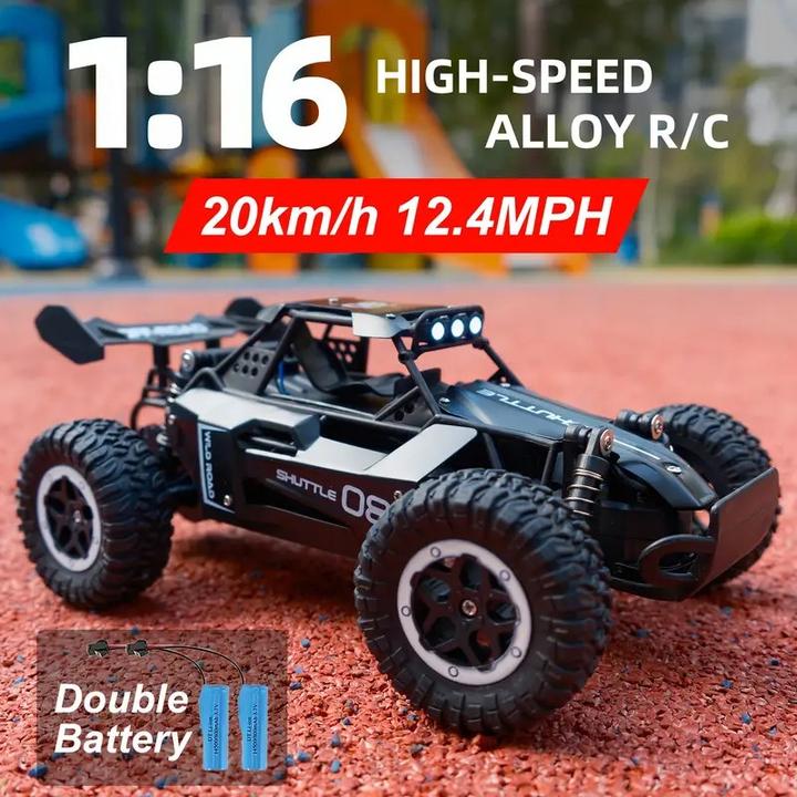 Actual product image Cbx Remote-controlled car with alloy body and LED lights