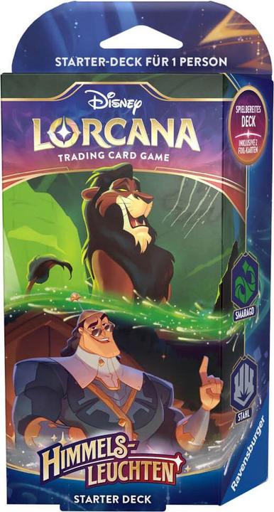 Immagine prodotto Disney Gioco di Carte Collezionabili Lorcana: Set 5 - Mazzo iniziale A (tedesco) (Tedesco, Pacchetto Booster)