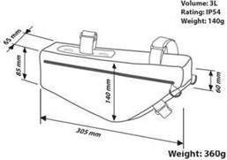 Produktbild PRO Discover (2.70 l, Rahmentasche)