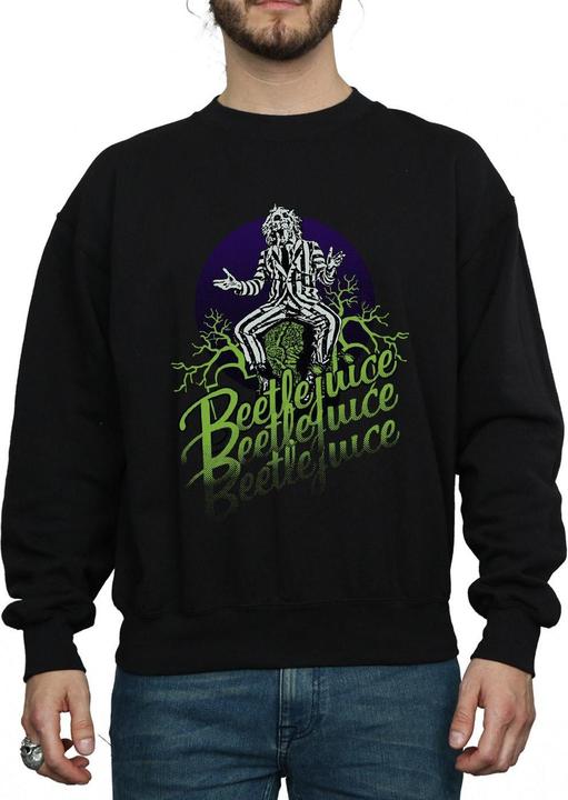 Image du produit Beetlejuice Mens Faded Pose Cotton Sweatshirt (3XL)