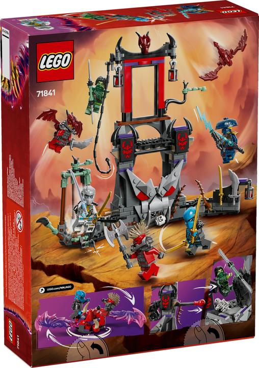 Actual product image LEGO Draconian storm village (71841, LEGO Ninjago)