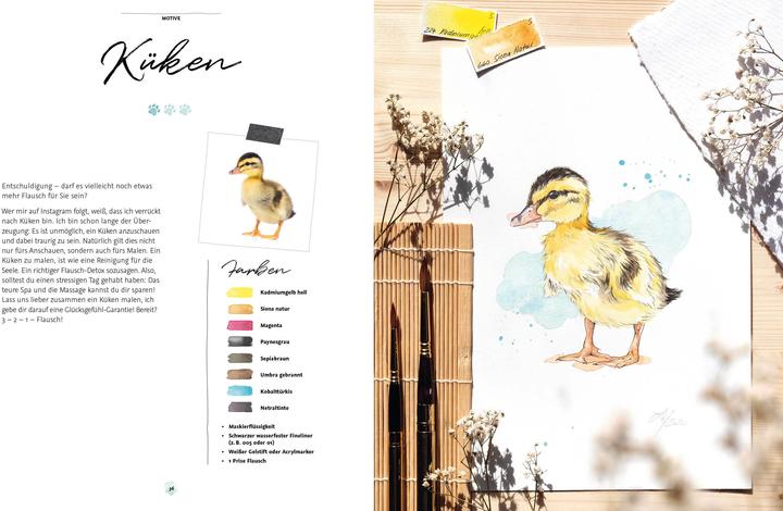Immagine prodotto Die Kunst der Aquarellmalerei – Tiere: alle Watercolor-Grundlagen, Techniken und Motive Step by (Tedesco, Laura Stahlmann, 2021)