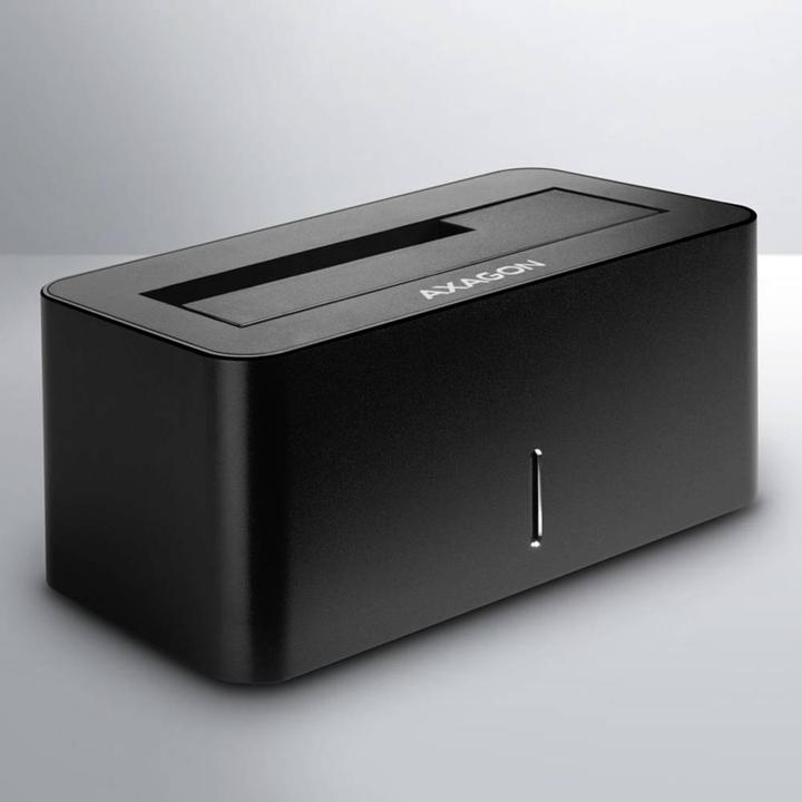 Produktbild Axagon ADSA-SN Speicherlaufwerk-Docking-Station USB 3.2 Gen 1 (3.1 Gen 1) Type-A Schwarz (3.5", 2.5")