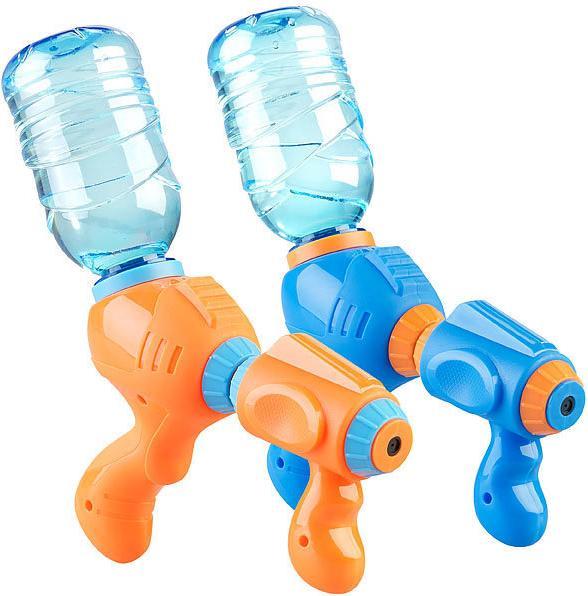 Actual product image Pearl Set of 2 water guns with PET bottle connector